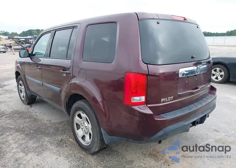 2014 Honda Pilot Lx из США, поврежденный, VIN 5FNYF4H22EB002713